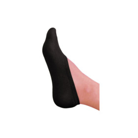 Bas chaussettes couvre pieds noir 